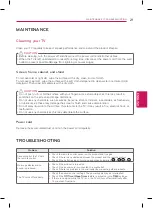 Preview for 21 page of LG 28LN500B Owner'S Manual