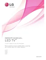 LG 28LY310C-ZA Owner'S Manual предпросмотр