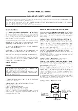 Предварительный просмотр 3 страницы LG 29F2RKE Service Manual