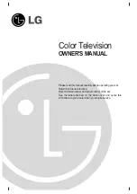 LG 29FG2CL Owner'S Manual preview