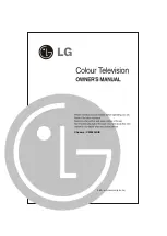 LG 29FU3RG-TG Owner'S Manual preview