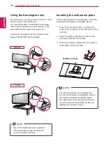 Предварительный просмотр 16 страницы LG 29UB55-B Owner'S Manual