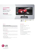 LG 29UB65-P Brochure & Specs preview