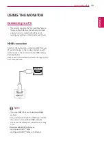 Предварительный просмотр 15 страницы LG 29UM59A Owner'S Manual