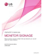 LG 29WR30MR Owner'S Manual предпросмотр