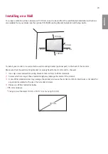 Предварительный просмотр 31 страницы LG 3 2SM5E Owner'S Manual