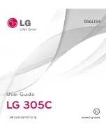 Preview for 1 page of LG 305C User Manual