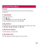 Preview for 26 page of LG 305C User Manual