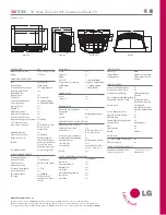 Preview for 2 page of LG 30FZ1DC Specification Sheet