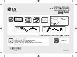 Предварительный просмотр 1 страницы LG 32BN50U
32UN550 Quick Setup Manual