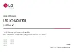 LG 32BN50U Owner'S Manual предпросмотр