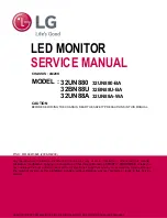 LG 32BN88U Service Manual предпросмотр