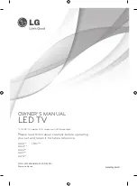 Preview for 1 page of LG 32LA6208-ZA Owner'S Manual