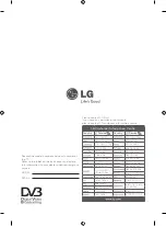 Preview for 100 page of LG 32LA6208-ZA Owner'S Manual