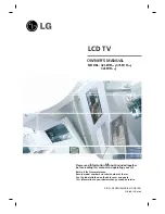 LG 32LB1R Series Owner'S Manual preview