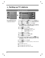 Предварительный просмотр 26 страницы LG 32LB1R Series Owner'S Manual