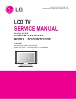 LG 32LB1R Series Service Manual preview