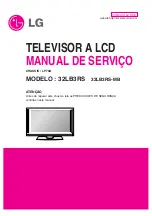 LG 32LB3RS Manual предпросмотр