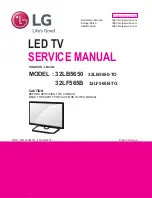 LG 32LB5650 Service Manual предпросмотр