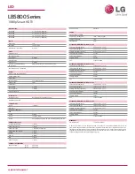 Preview for 2 page of LG 32LB5800 Brochure & Specs