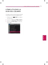 Предварительный просмотр 43 страницы LG 32LB580B Owner'S Manual