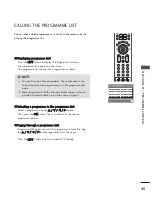 Preview for 47 page of LG 32LB5R Series Owner'S Manual