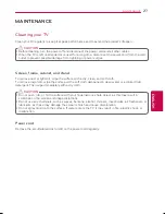 Preview for 27 page of LG 32LB620B Owner'S Manual