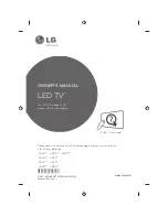 LG 32LB650V-ZA Owner'S Manual preview