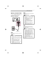 Предварительный просмотр 11 страницы LG 32LB650V-ZA Owner'S Manual