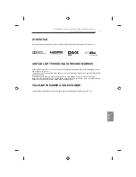 Предварительный просмотр 293 страницы LG 32LB650V-ZA Owner'S Manual