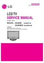 LG 32LB9D Series Service Manual preview