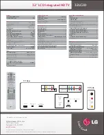 Preview for 2 page of LG 32LC2D Series Specifications