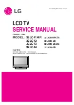 LG 32LC42-ZC Service Manual preview