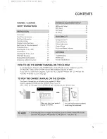 Preview for 5 page of LG 32LC50CS -  - 32" LCD TV Owner'S Manual
