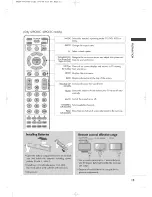 Preview for 13 page of LG 32LC50CS -  - 32" LCD TV Owner'S Manual
