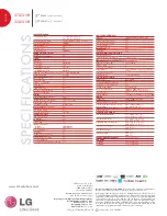 Preview for 4 page of LG 32LD310H Specifications