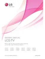 LG 32LD330H Owner'S Manual preview