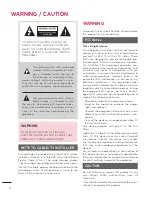 Preview for 2 page of LG 32LD330H Owner'S Manual