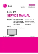 Предварительный просмотр 1 страницы LG : 32LD341C Service Manual