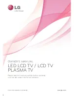 Preview for 39 page of LG 32LD550 Owner'S Manual