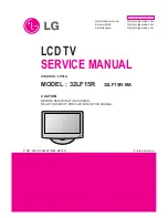 LG 32LF15R Service Manual предпросмотр