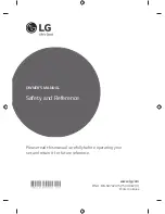 LG 32LF51 Series Owner'S Manual preview