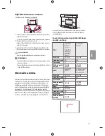 Preview for 71 page of LG 32LF51 Series Owner'S Manual