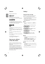 Preview for 14 page of LG 32LF520 Series Owner'S Manual