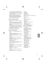 Preview for 125 page of LG 32LF55 Series Owner'S Manual