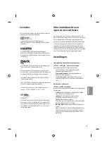 Preview for 141 page of LG 32LF55 Series Owner'S Manual