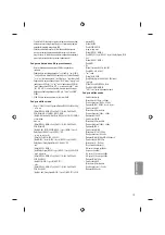 Preview for 185 page of LG 32LF55 Series Owner'S Manual