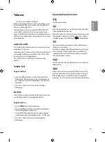 Preview for 39 page of LG 32LF550A Owner'S Manual