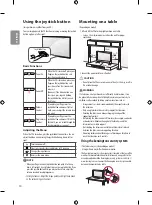 Preview for 10 page of LG 32LF58 Series Owner'S Manual