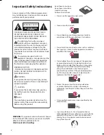 Preview for 2 page of LG 32LF5800 Owner'S Manual